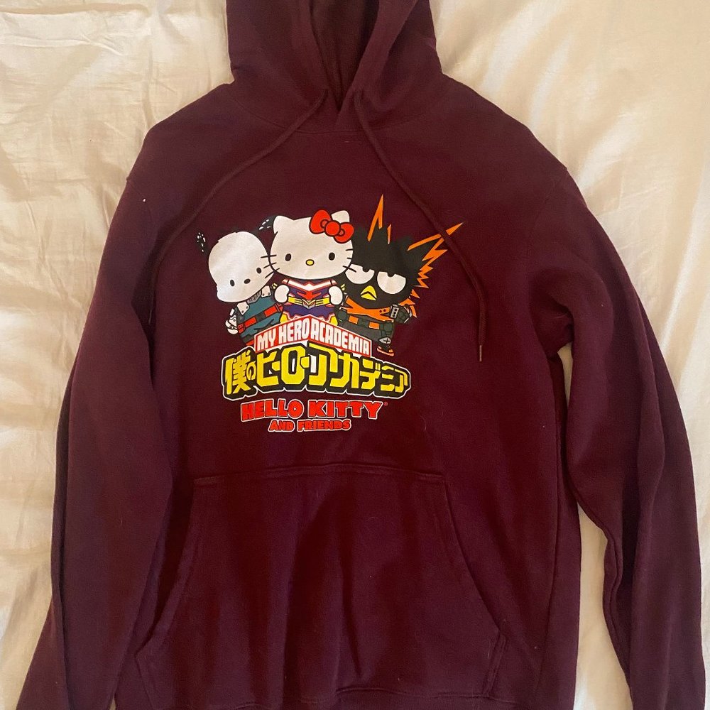 My Hero Academia and Sanrio Collab Hoodie
